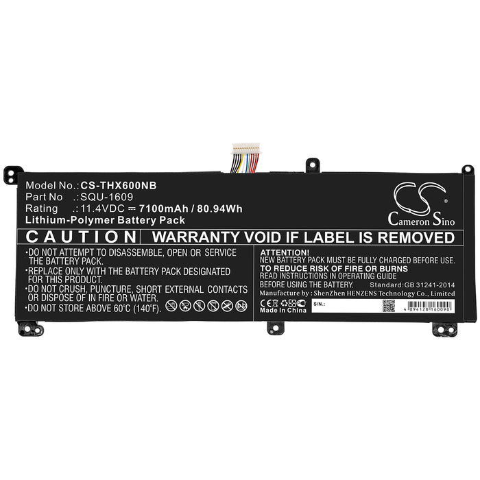 Schenker XMG Core 15 XMG Core 15 GK5CP6V Laptop and Notebook Replacement Battery-3