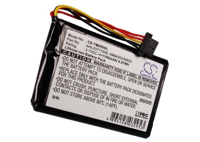 Tomtom 4CP9.002.00 8CP9.011.10 Go 950 Go 950 Live GPS Replacement Battery-5