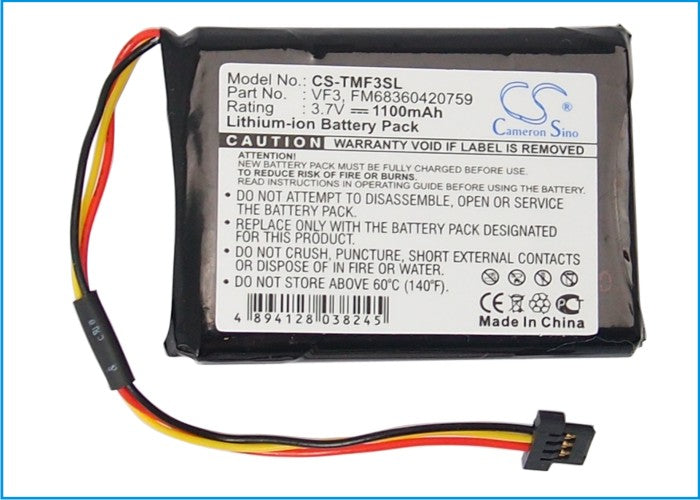 Tomtom Go XL330S Quanta GPS Replacement Battery-5