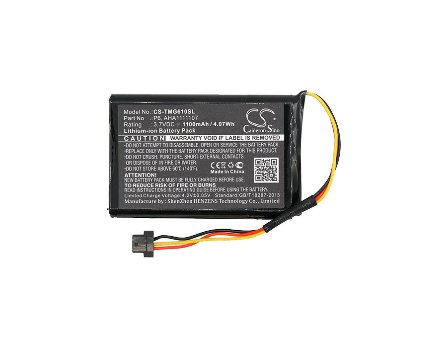 Tomtom 4FA60 Go 610 Essential Replacement Battery: BatteryClerk.com GPS