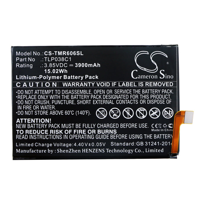 T-Mobile 6062Z Revvl 2 Plus Mobile Phone Replacement Battery-3