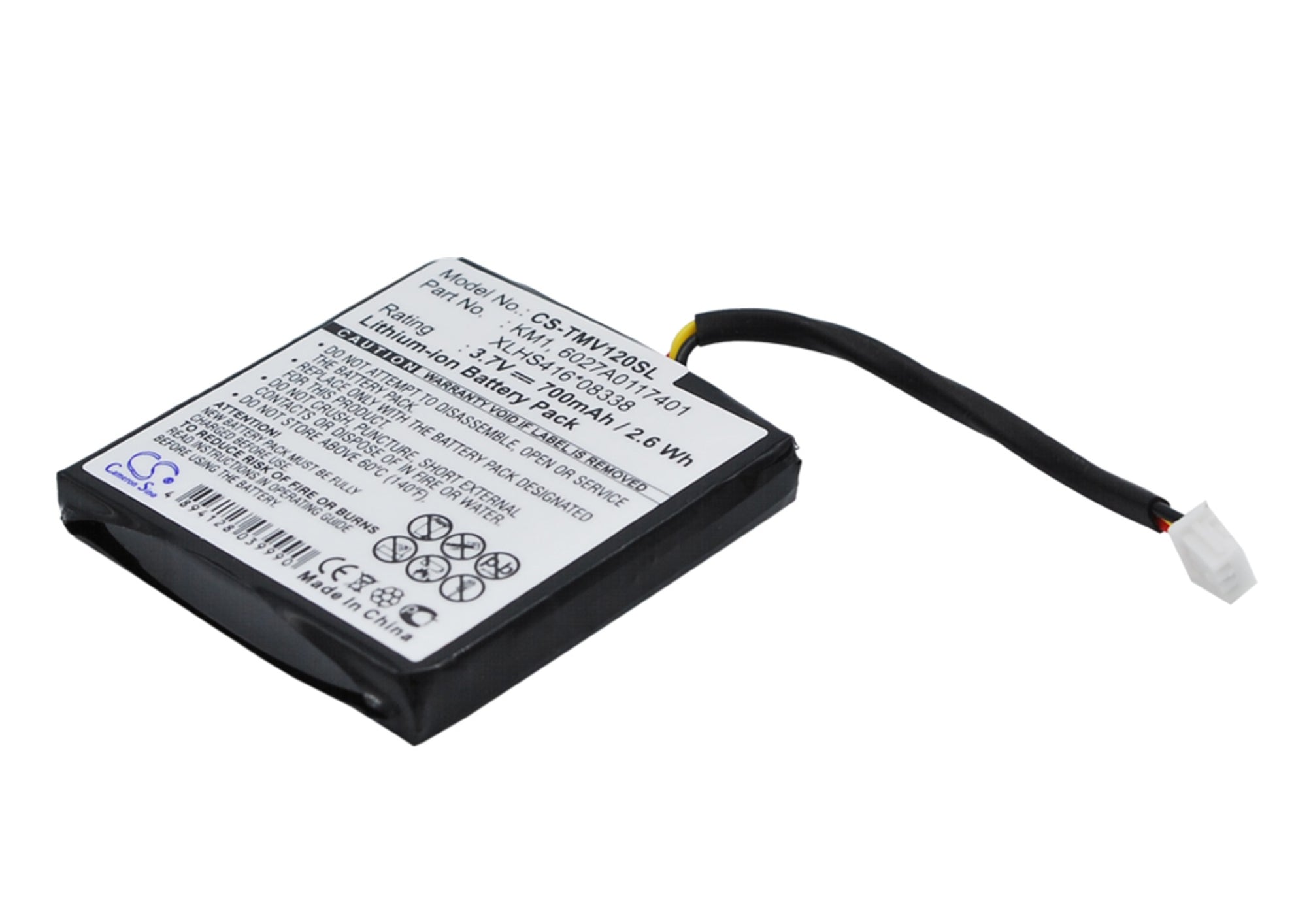 Tomtom 4EH44 Start 20 Via 120 Via 125 Via Live Via Replacement Battery