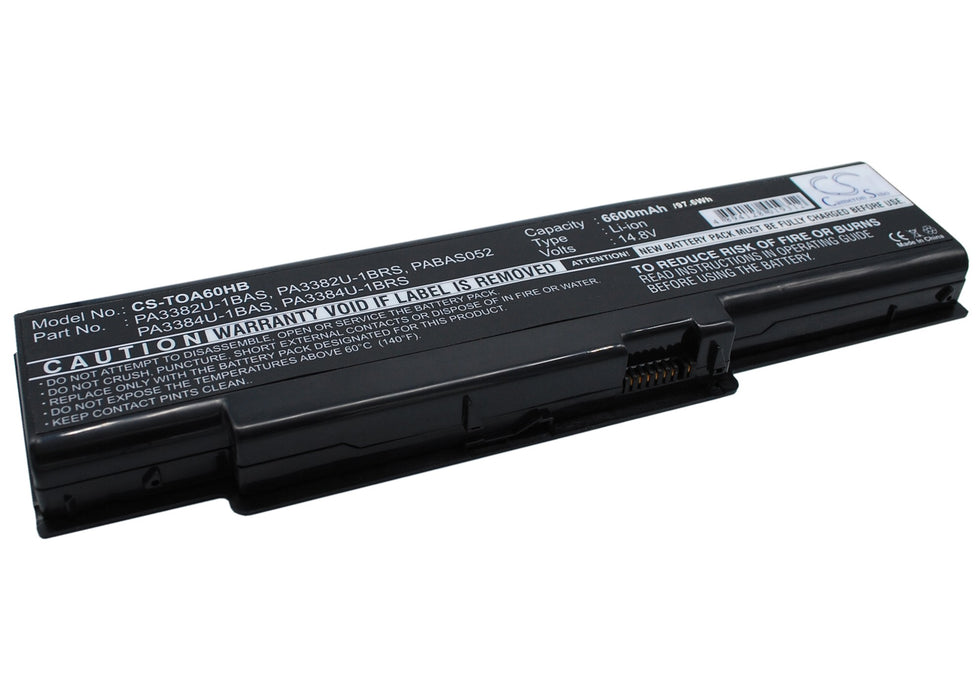 Toshiba Dynabook AW2 Dynabook AX 2 Dynaboo 6600mAh Replacement Battery-main