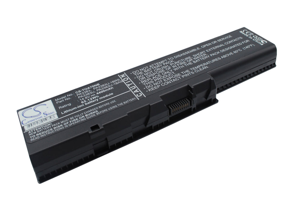Toshiba Satellite A70 Satellite A70-S2362 Satellite A70-S249 Satellite A70-S2491 Satellite A70-S2492ST 4400mAh Laptop and Notebook Replacement Battery-2