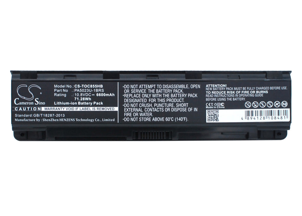 Toshiba Dynabook Qosmio T752 Dynabook Qosmio T752 T Dynabook Qosmio T752 T4F Dynabook Qosmio T752 T8F  6600mAh Laptop and Notebook Replacement Battery-5