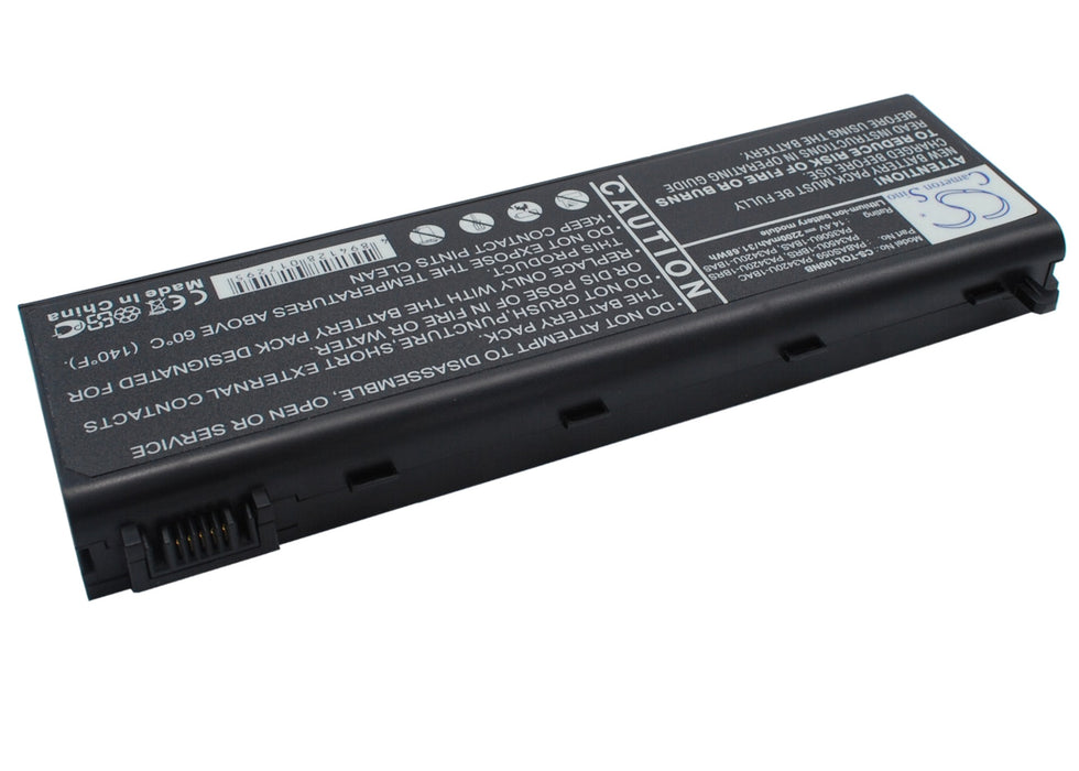 Toshiba Equium L100-186 Equium L20-197 Equium L20-198 Equium L20-264 Satellite L10 Satellite L100 Sate 2200mAh Laptop and Notebook Replacement Battery-3