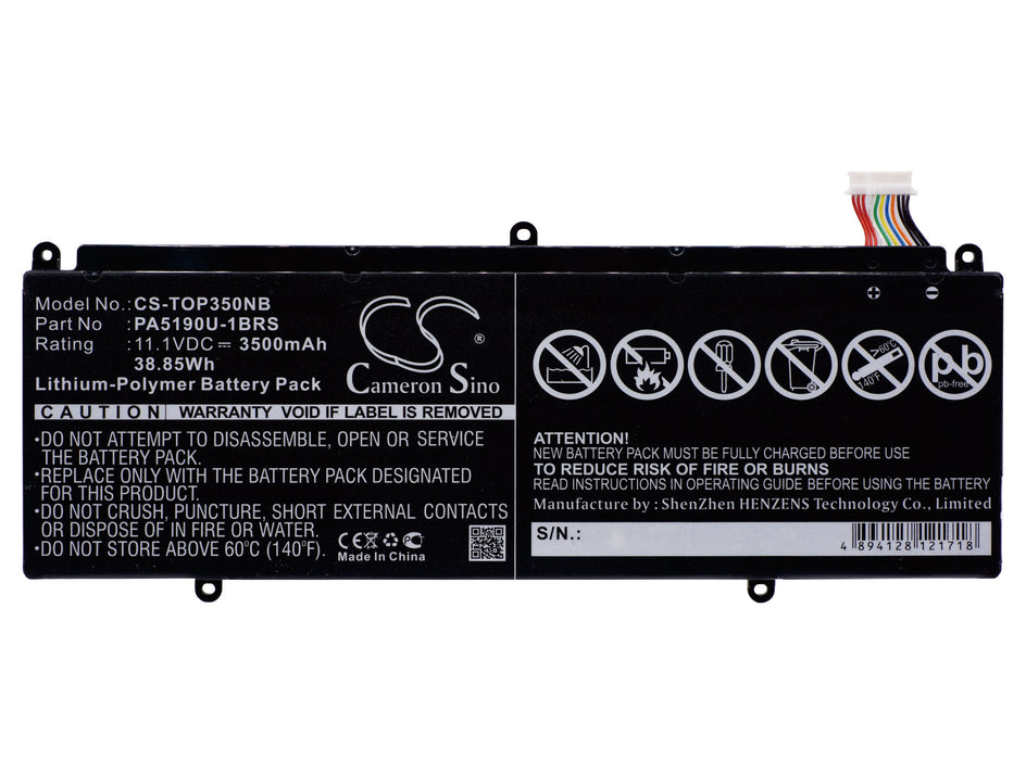 Toshiba Click 2 Pro Satellite P35W Satellite P35W-B3226 Laptop and Notebook Replacement Battery-5