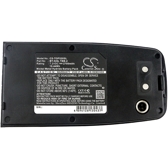 Topcon CS-100 CTS-3000 GPT-1000 GPT-1003 GPT-1004  Replacement Battery-3