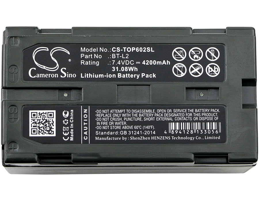 Topcon ES Total Station ES-600G ES-602 ES-602G ES- Replacement Battery-3