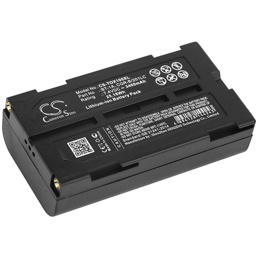 Topcon GP-SX1 SX-1 3400mAh Replacement Battery-main