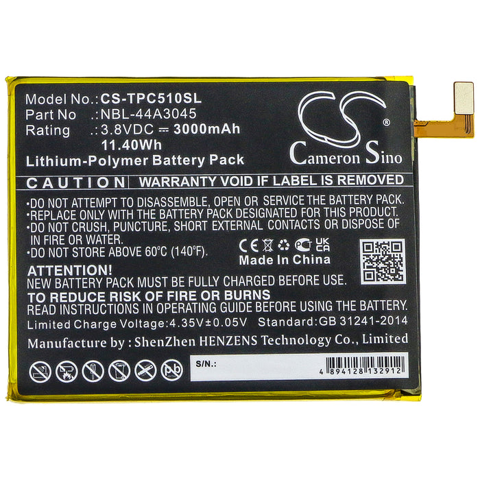TP-Link C5 Max Neffos C5 Max Neffos C5 Max LTE Dual SIM TP702A TP702B TP702C TP702E Mobile Phone Replacement Battery-3