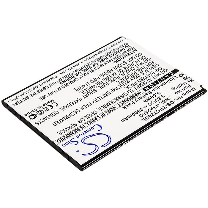 Neffos C7s TP7051A TP7051C Mobile Phone Replacement Battery-2