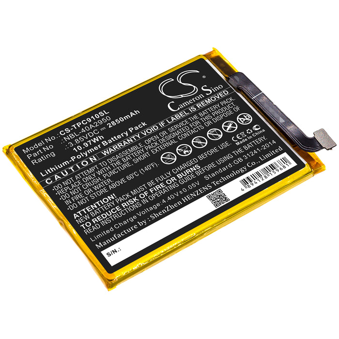 Neffos C9 Max TP7062 Replacement Battery-main