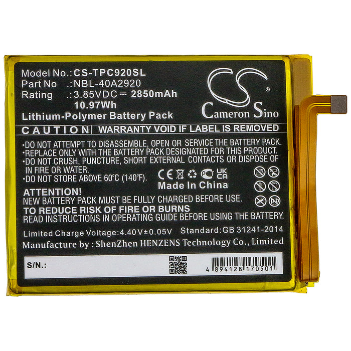 TP-Link Neffos C9A TP706A Mobile Phone Replacement Battery-3