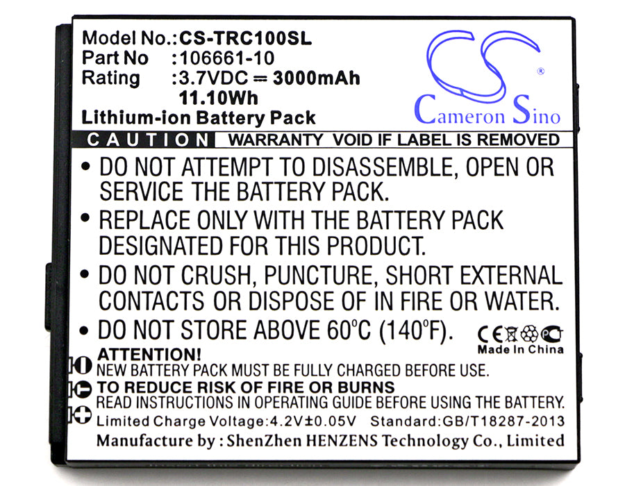 Trimble Mapper 50 TDC100 Replacement Battery-3