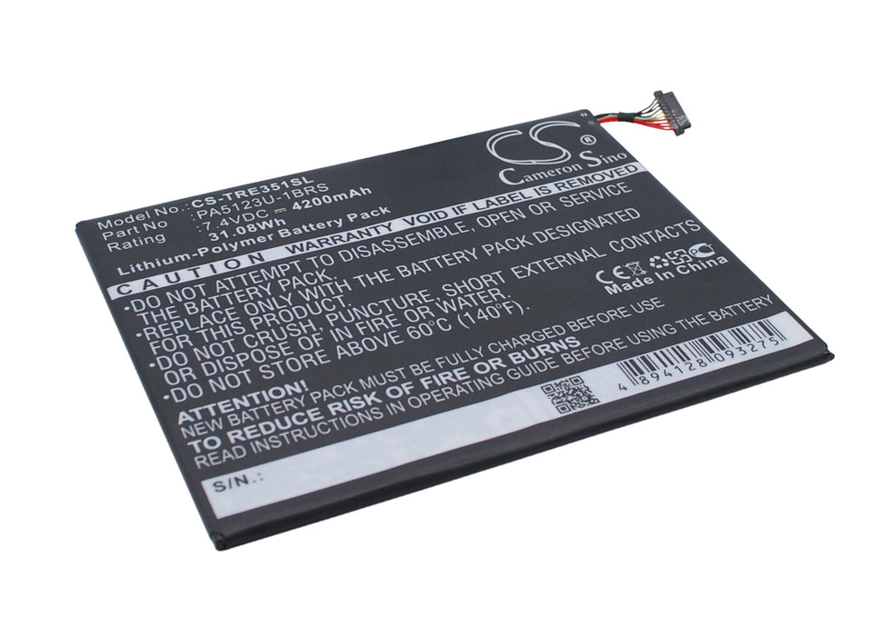 Toshiba AT10LE-A-108 AT15LE-A32 Excite Pro Excite Pro 10.1 Tablet Replacement Battery-2