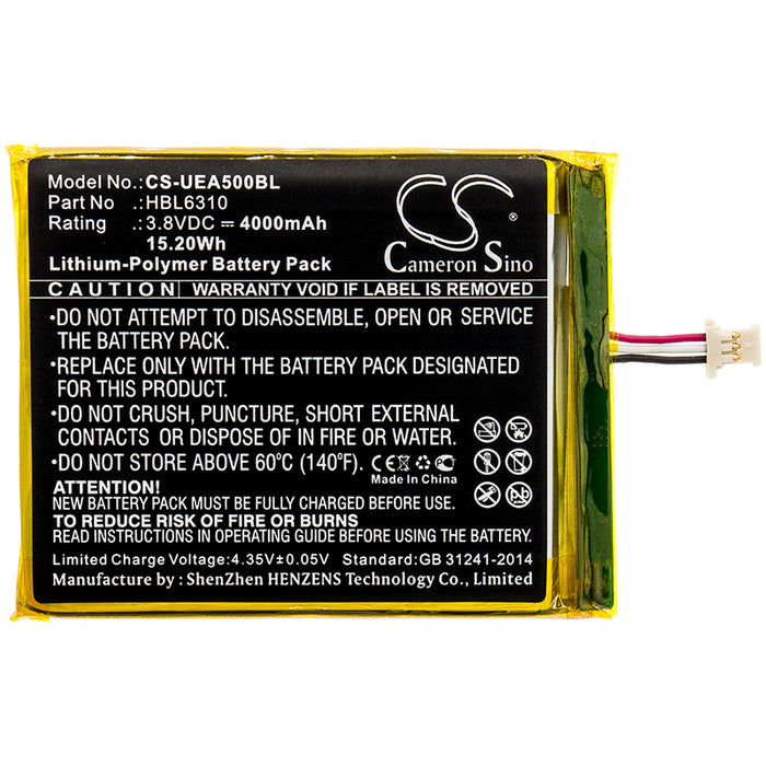 Unitech EA500 EA502 EA506 EA508 Replacement Battery-3