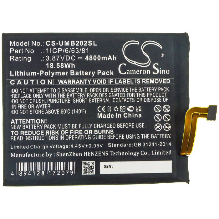 UMI 2021 UMIDIGI BISON Mobile Phone Replacement Battery-3