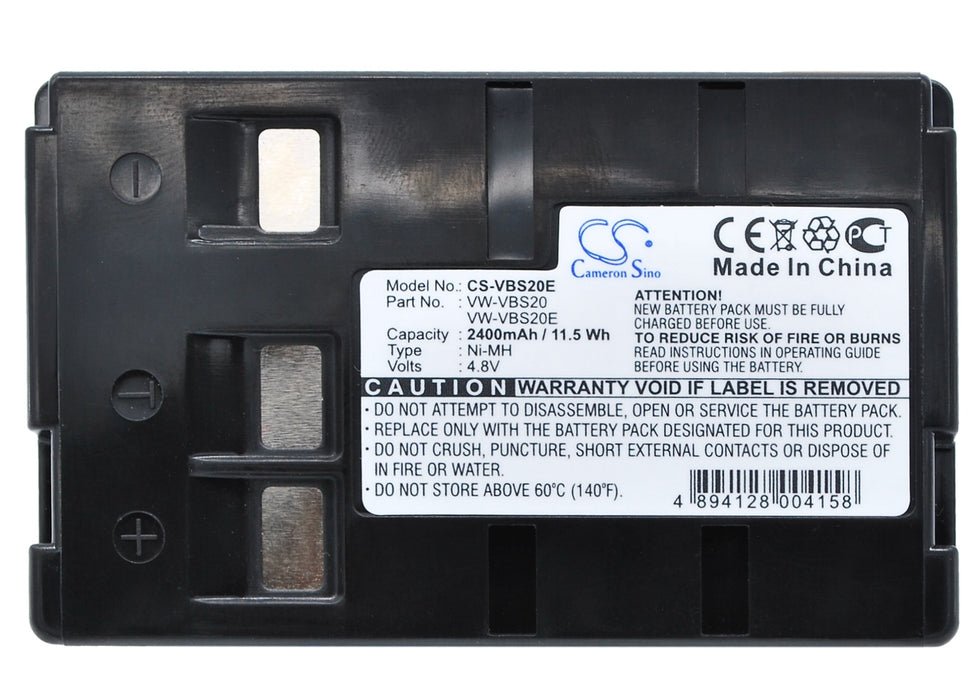 Blaupunkt SCR-250 2400mAh Camera Replacement Battery-5