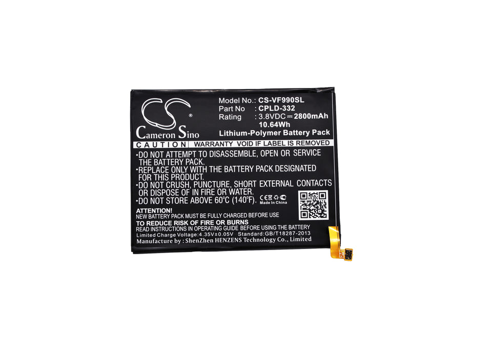 Vodafone 990N 990N-PT Smart 4 Max VF-990N Mobile Phone Replacement Battery-5