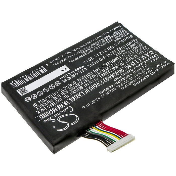 Vulcan X5 X6 Laptop and Notebook Replacement Battery-2