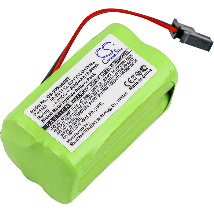 Visonic PowerMaster 10 PowerMax 99-301712 Control  Replacement Battery-main