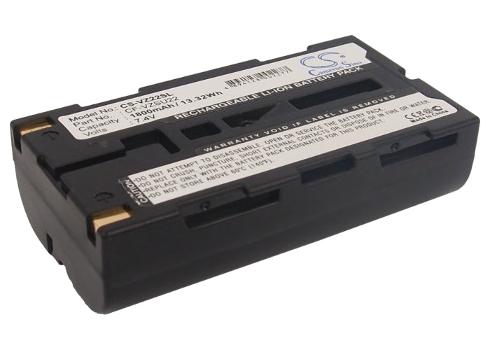 Panasonic Tunghbook 01 Tun Black Amplifier 1800mAh Replacement Battery-main
