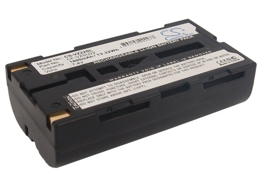 Nippon AVIONICS Thermo Gear 2UR1 Black PDA 1800mAh Replacement Battery-main
