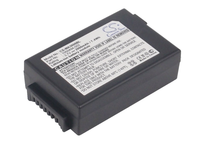 Teklogix 7525 7525C 7527 WorkAbout Pro G2  2000mAh Replacement Battery-main