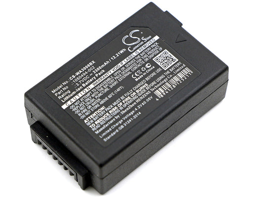 Teklogix 7525 7525C 7527 WorkAbout Pro G2  3300mAh Replacement Battery-main
