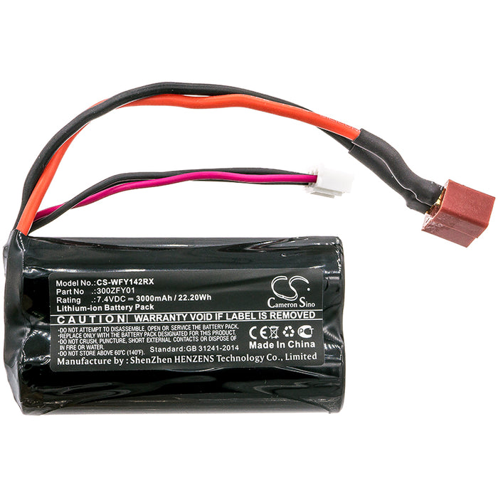Wltoys 12423 12428 FY01 FY02 FY03 3000mAh Car Replacement Battery-3