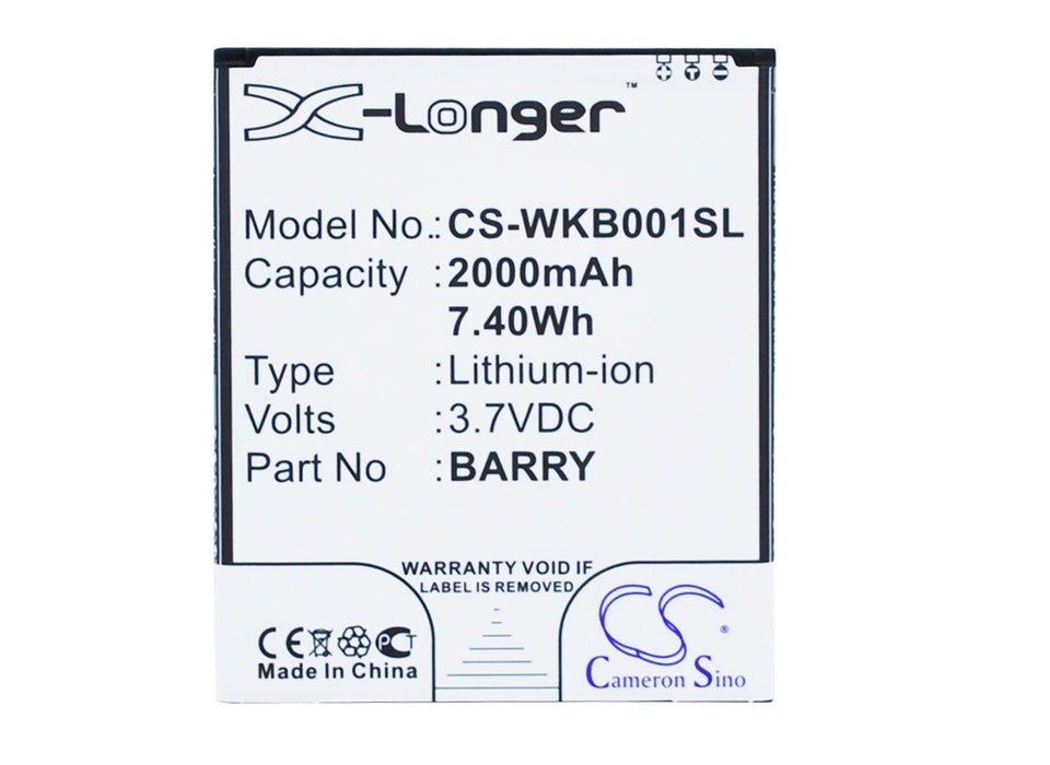 Wiko Barry Barry Dual SIM Replacement Battery-main