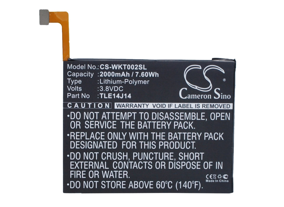 Wiko Getaway Mobile Phone Replacement Battery-5