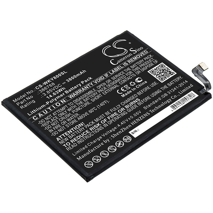 Wiko W-V720 Y80 Replacement Battery-main