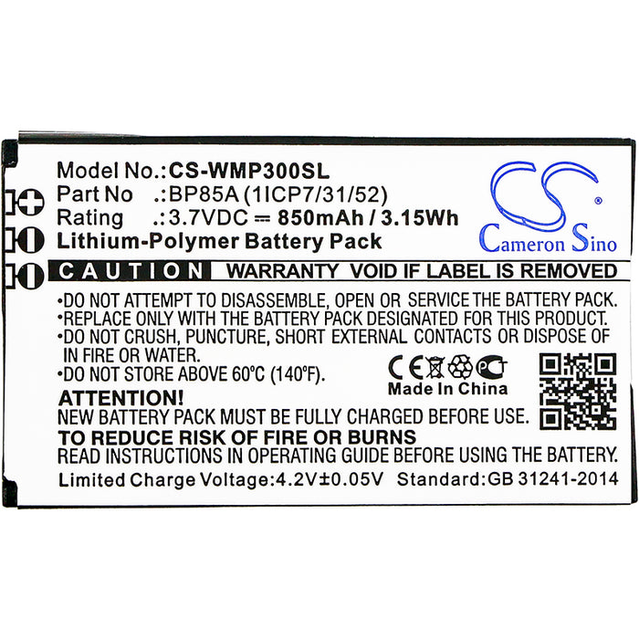 Wm Systems WMP 300 WMP-300 GPS Replacement Battery-3