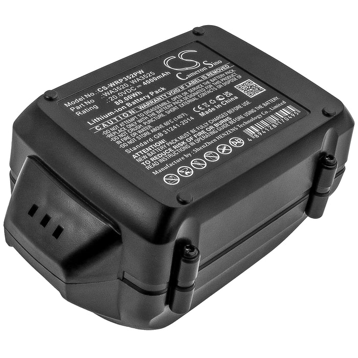 Worx 20v Replacement Battery, Rechargeable Battery 20v