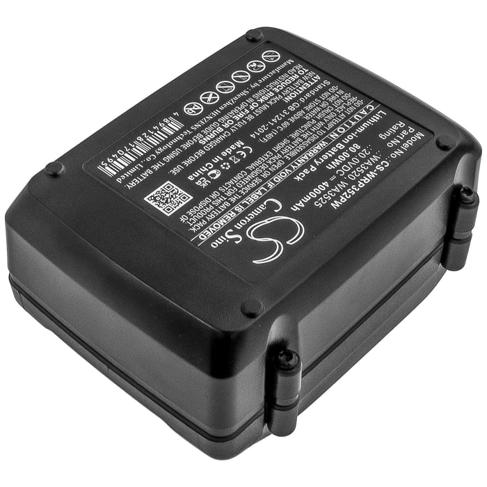 Worx 20V PowerShare WG151 WG151.5 WG155 WG155.5 WG Replacement Battery-4