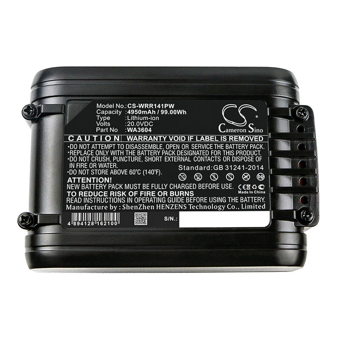 Worx Landroid L1500 Landroid M1000 Landroid M700 Landroid M800 WA3553 WG790E WG791E WR141 WR141E WR142E WR143E WR153E Lawn Mower Replacement Battery-5