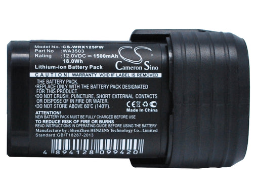 Worx H3 WX382 H3 WX382.1 H3 WX382.2 H3 WX382.3 H3  Replacement Battery-main