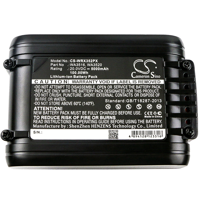 Worx RD2871 RD2872 RD2873 RD2874 RK1806K2  5000mAh Replacement Battery-5