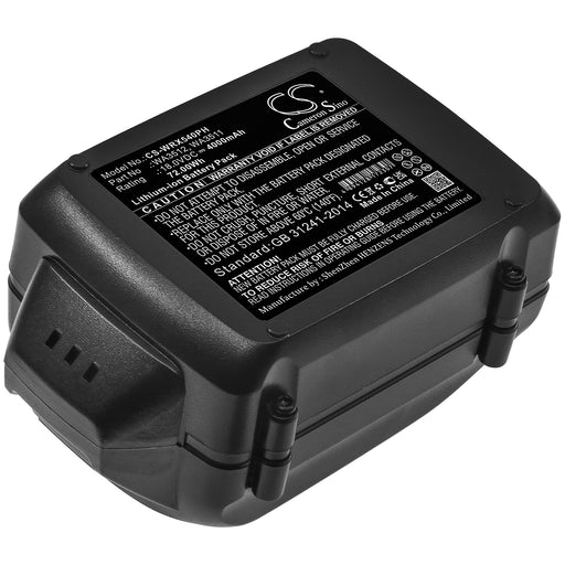 Worx RW9161 WG150 WG151 WG151 trimmer edger WG151. Replacement Battery-main