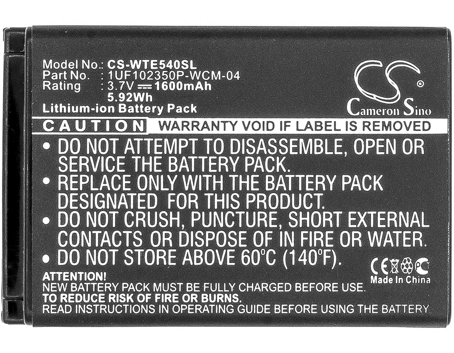 Wacom Intuos4 wireless PTK-540WL PTK-540WL-EN Tablet Replacement Battery-5