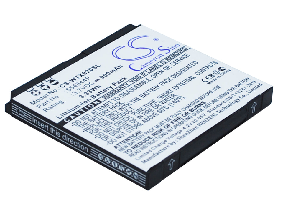 Wayteq X820 X850 GPS Replacement Battery-2