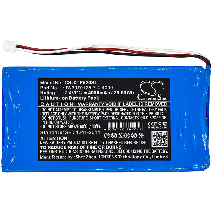 Xtool P52 Diagnostic Scanner Replacement Battery-3
