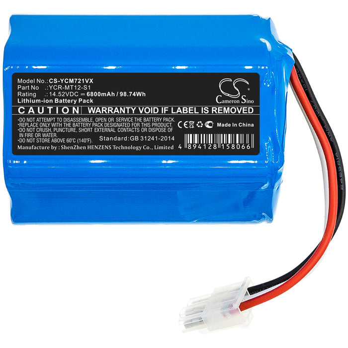 Iclebo O5 Omega YCR-M07-20W 6800mAh Vacuum Replacement Battery-3
