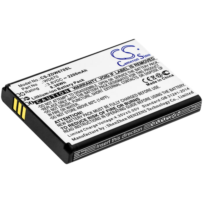 ZTE MF673 WD670 Replacement Battery-main