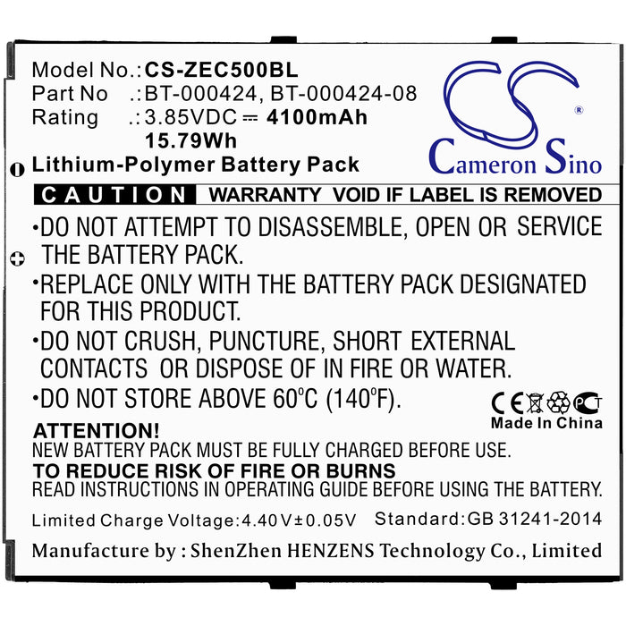 Zebra EC50 EC55 Replacement Battery-3