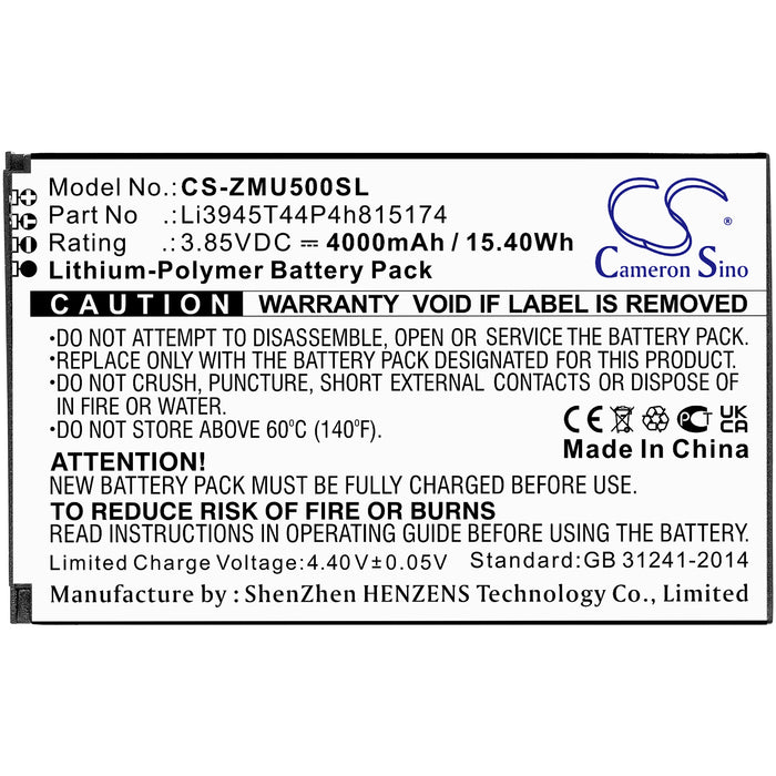 ZTE MU500 MU501 Hotspot Replacement Battery-3