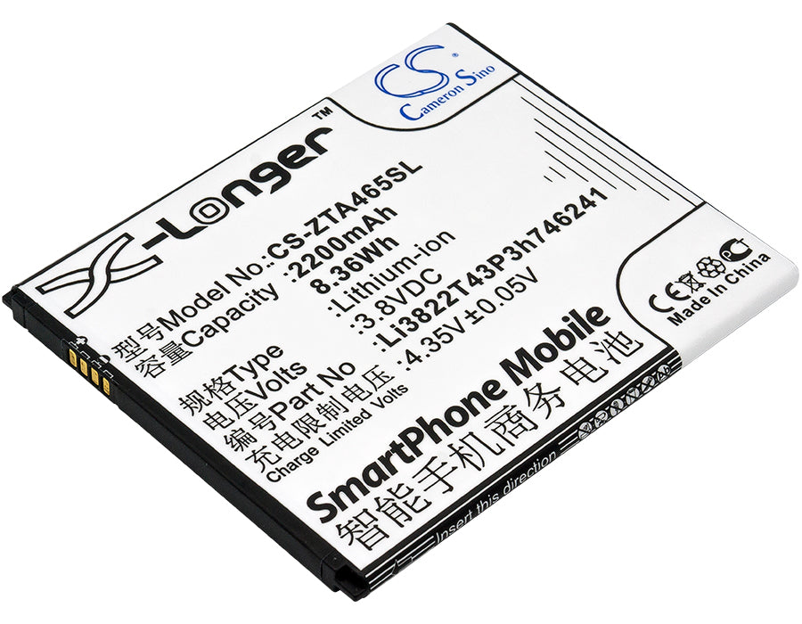 ZTE Blade A465 Blade A475 Blade L4 Pro Replacement Battery-main