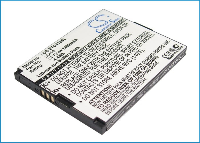 ZTE A410 Calcomp A410 Cricket A410 Cricket PCD Calcomp PCD Calcomp A410 TXTM8 3G TXTM8T Mobile Phone Replacement Battery-4